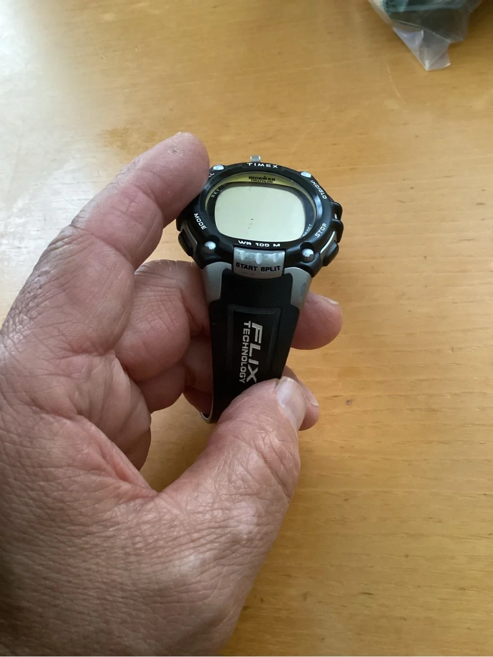 Timex Black and Silver Digital Sports Watch